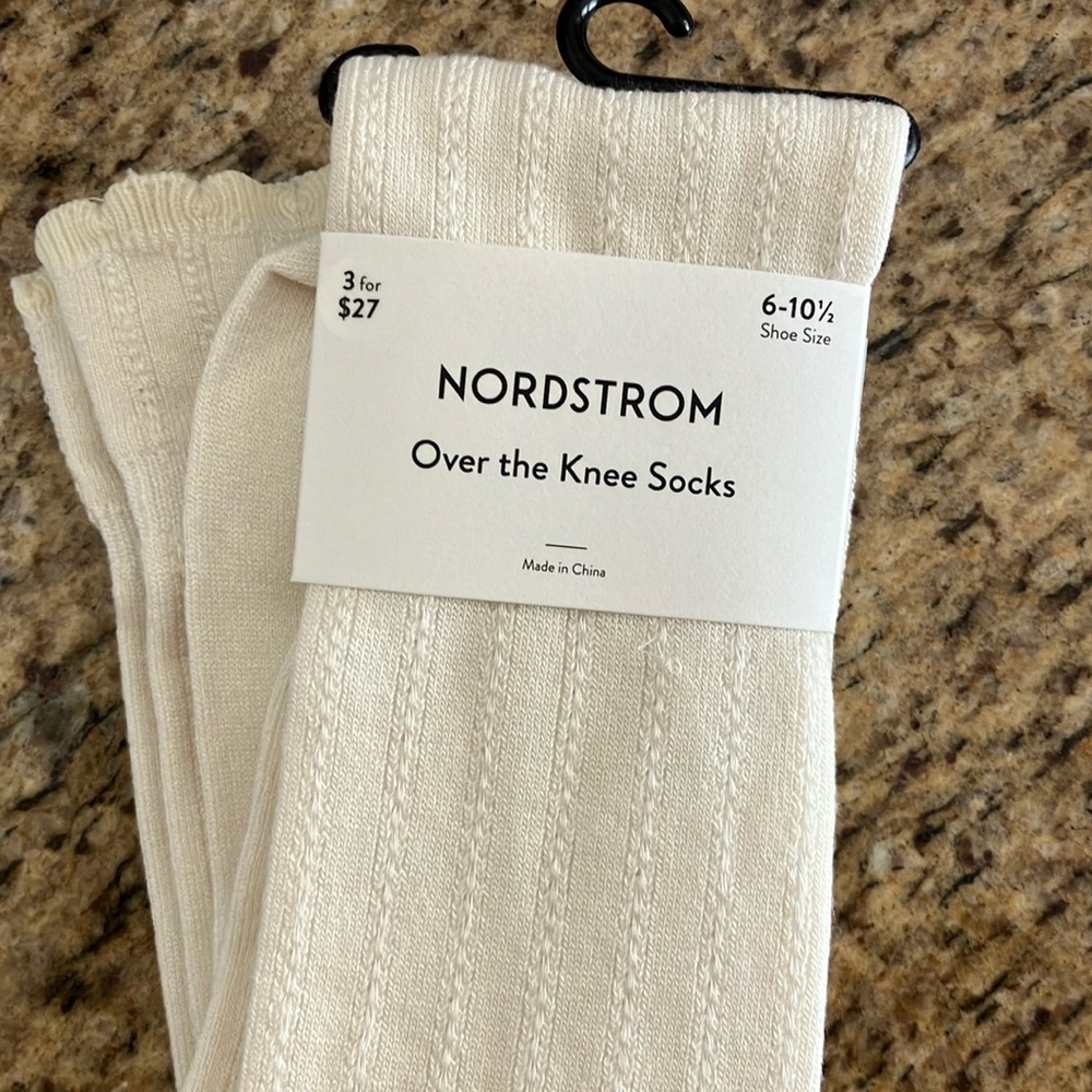 Nordstrom over the knee socks